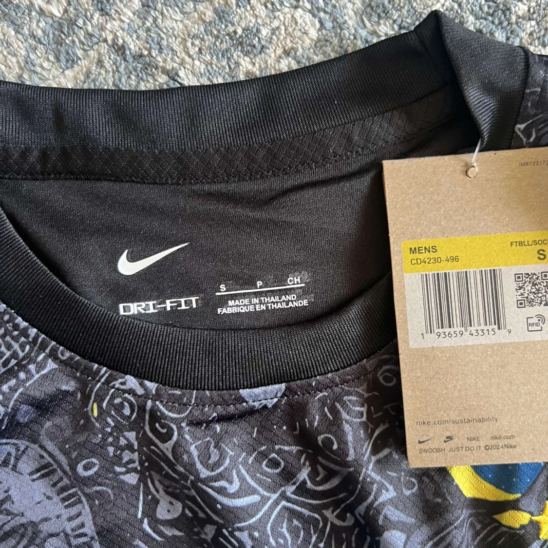 Brasiliansk jesus fotbolltröja - 2