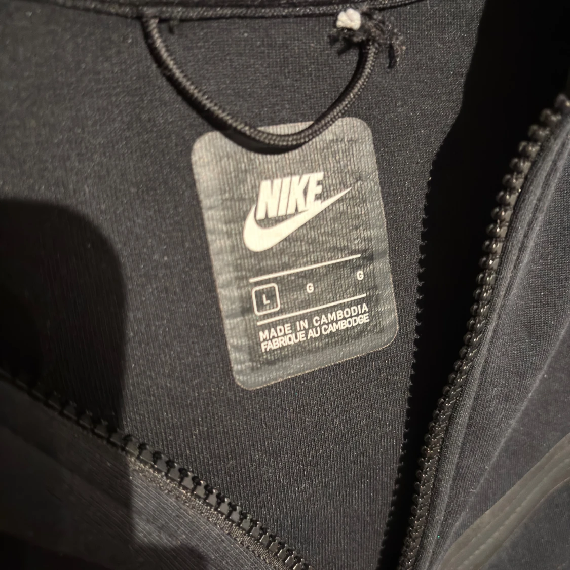 Svart Nike tech hoodie - 90