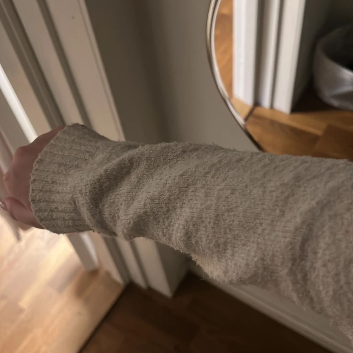  vit stickad tröja från Vero Moda - 2