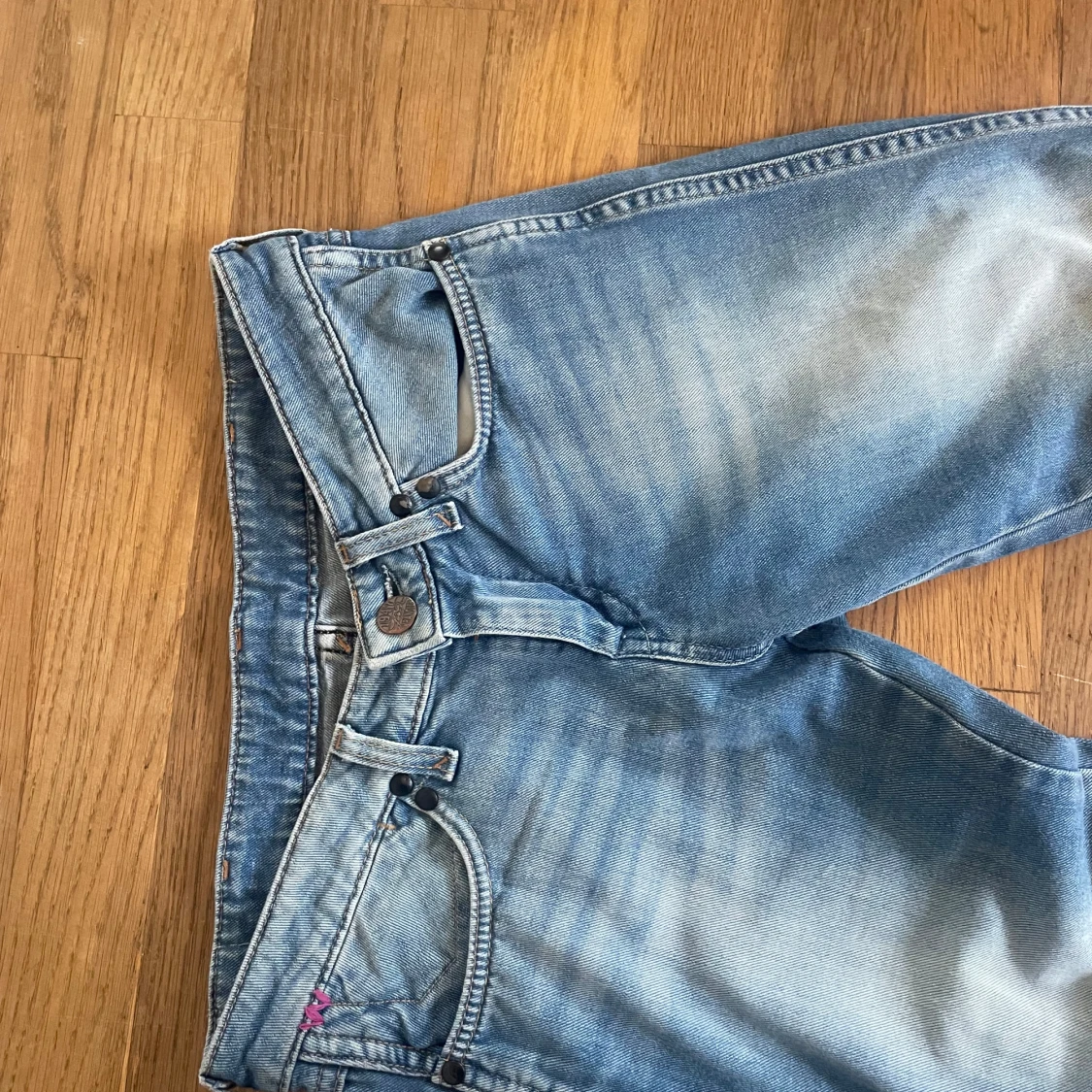 Lågmidjade bootcut jeans  - 2