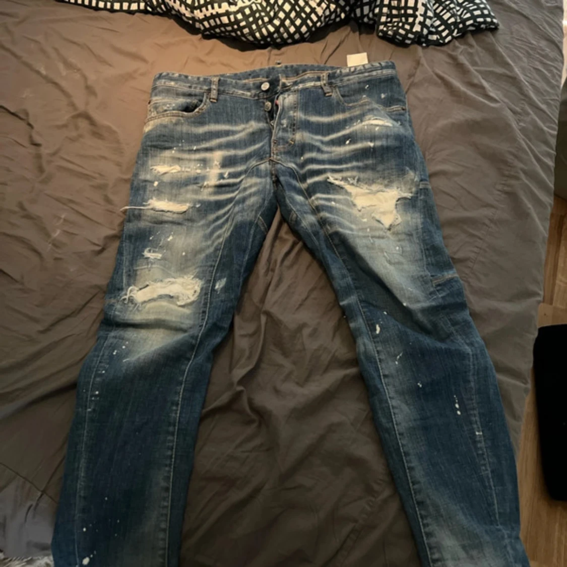 Dsquared2 Canadian Icon jeans med slitningar