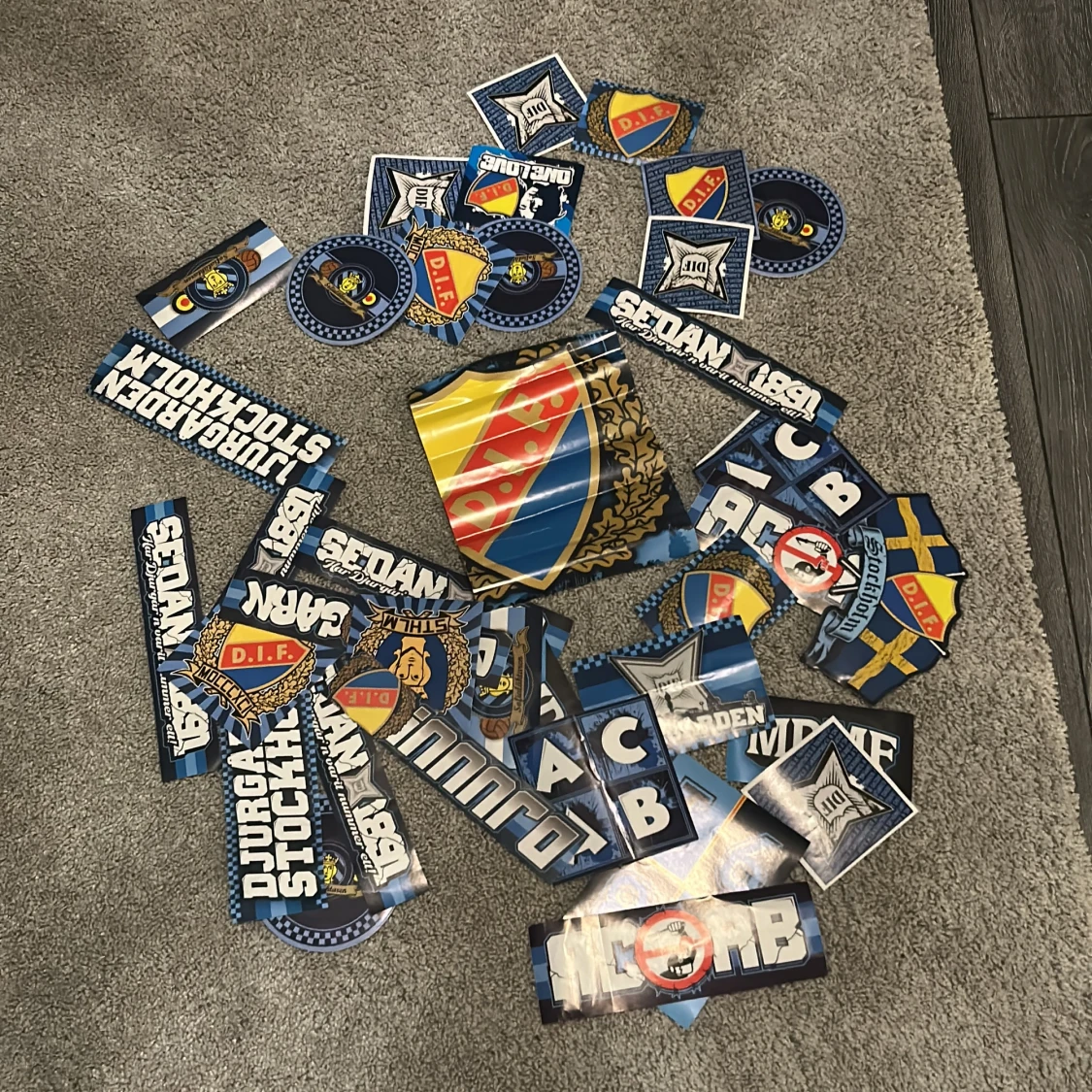 Djurgården Stockholm - Klistermärkesbok