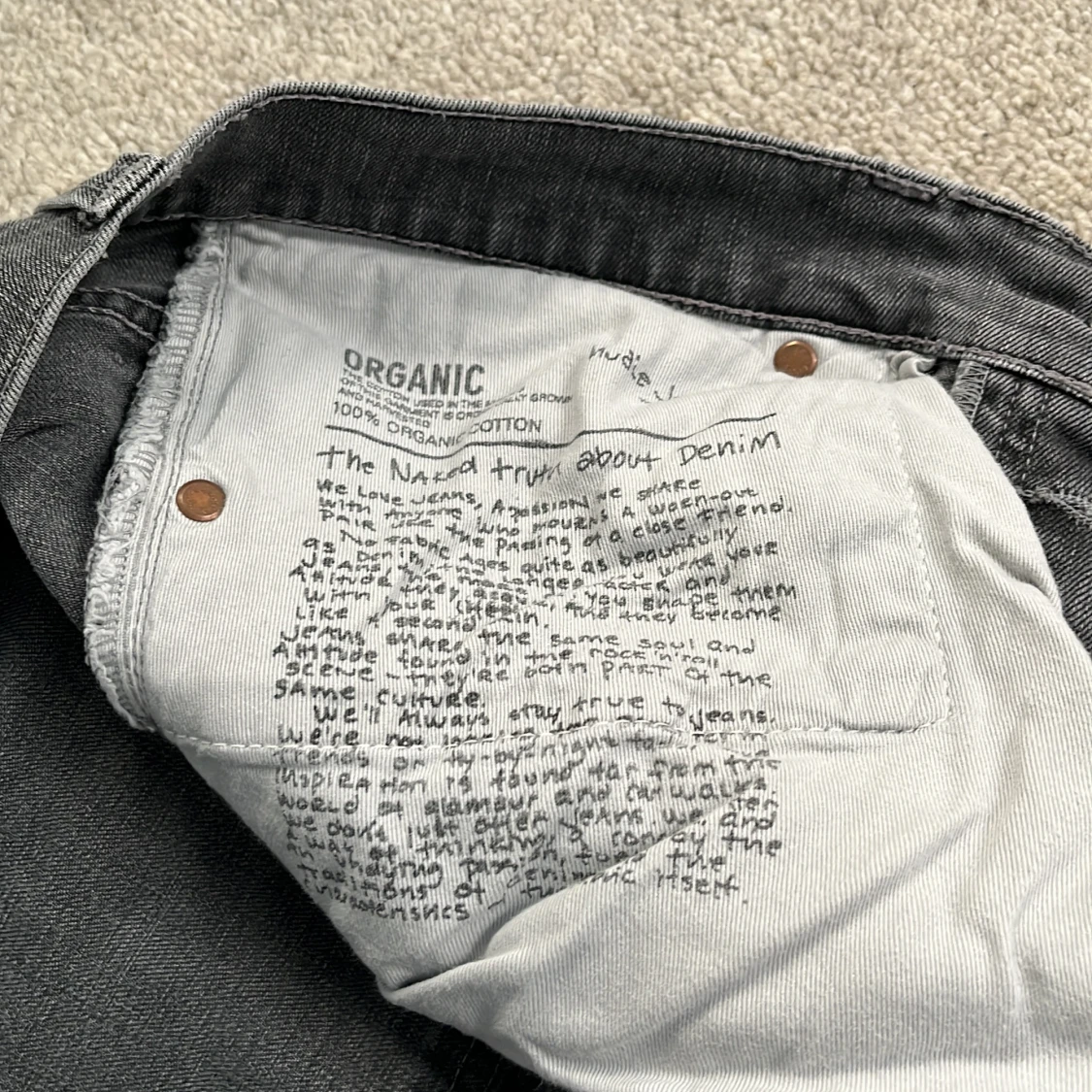 Grå Nudie Jeans - 3