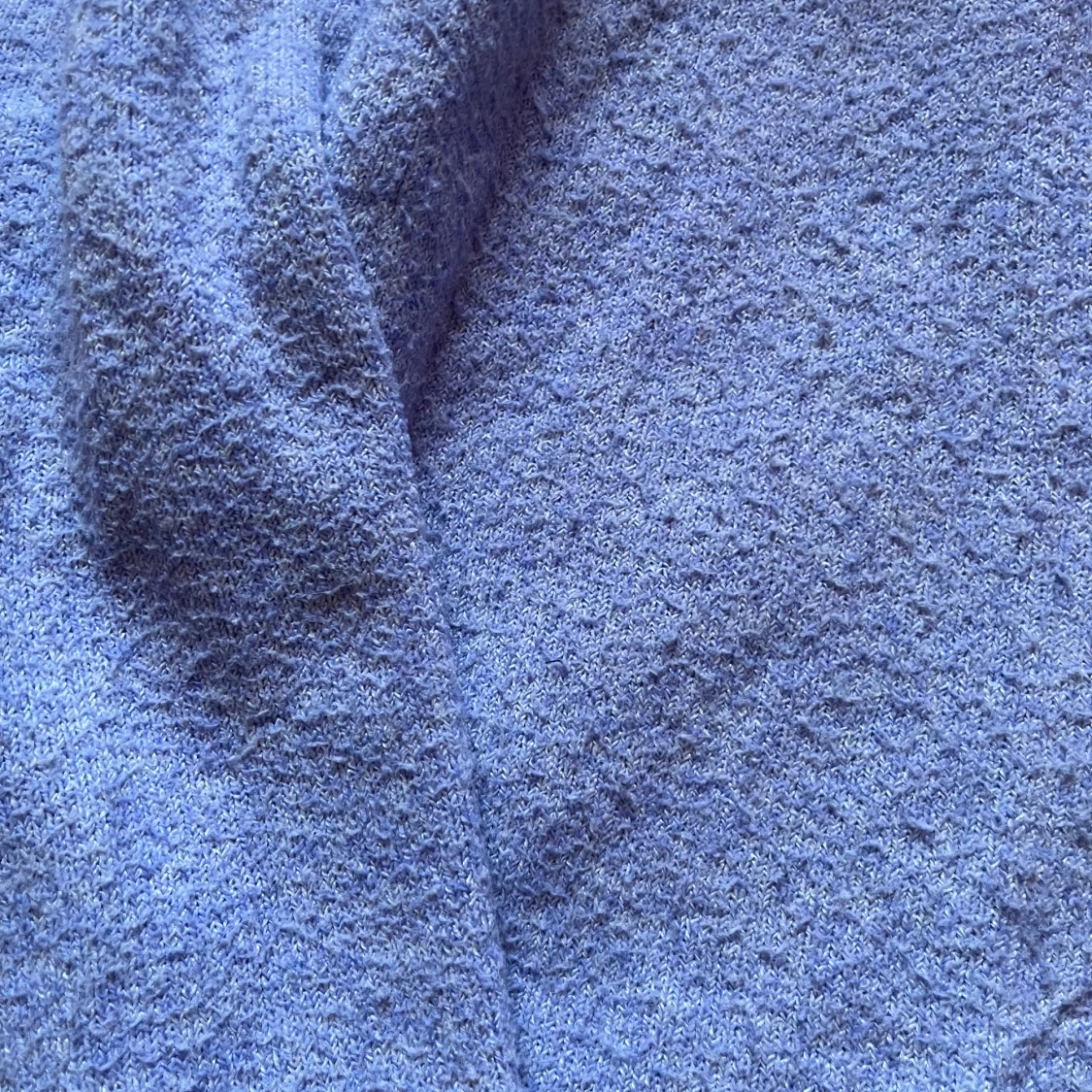 Ljuslila stickad tröja - 1