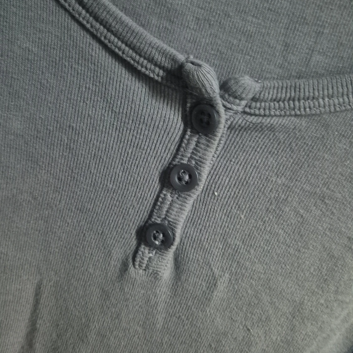 Grå långärmad topp Brandy Melville - 3