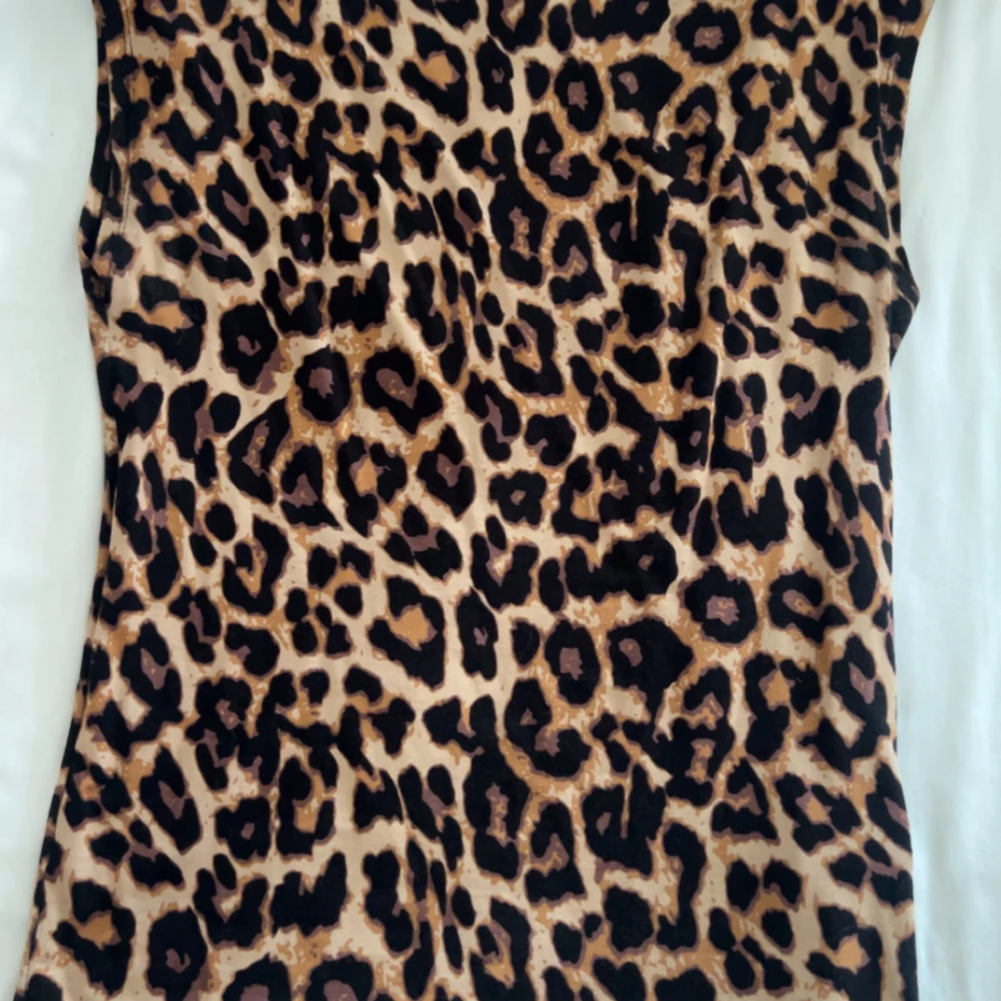 Leopardmönstrad topp - 1