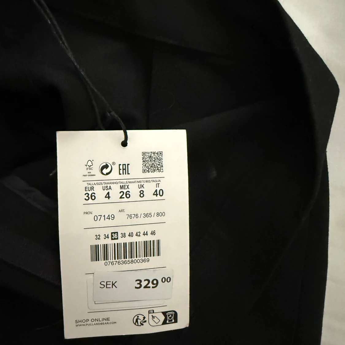 Svarta kostymbyxor Pull&Bear - 1