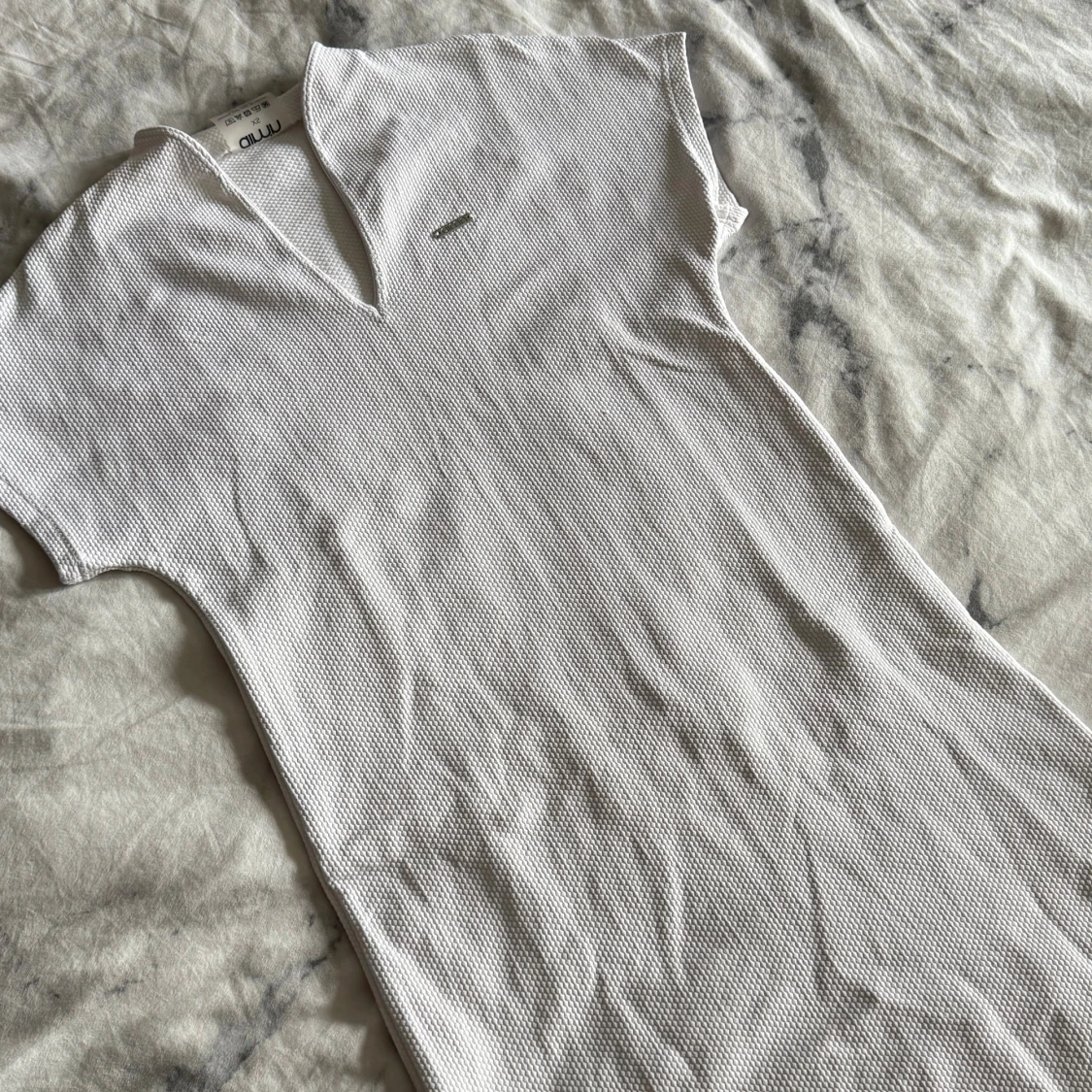 Vit strukturerad topp från Aim'n XS - 2