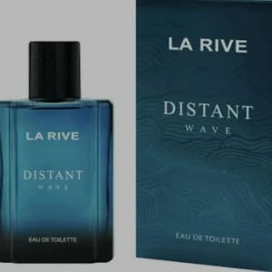 La Rive Distant Wave Eau de Toilette - Fräsch Eau de Toilette från La Rive med namnet Distant Wave. Flaskan är rektangulär i glas med en snygg blå till svart gradient och svart kork. Förpackningen matchar flaskans blåa nyans och har stilren design.