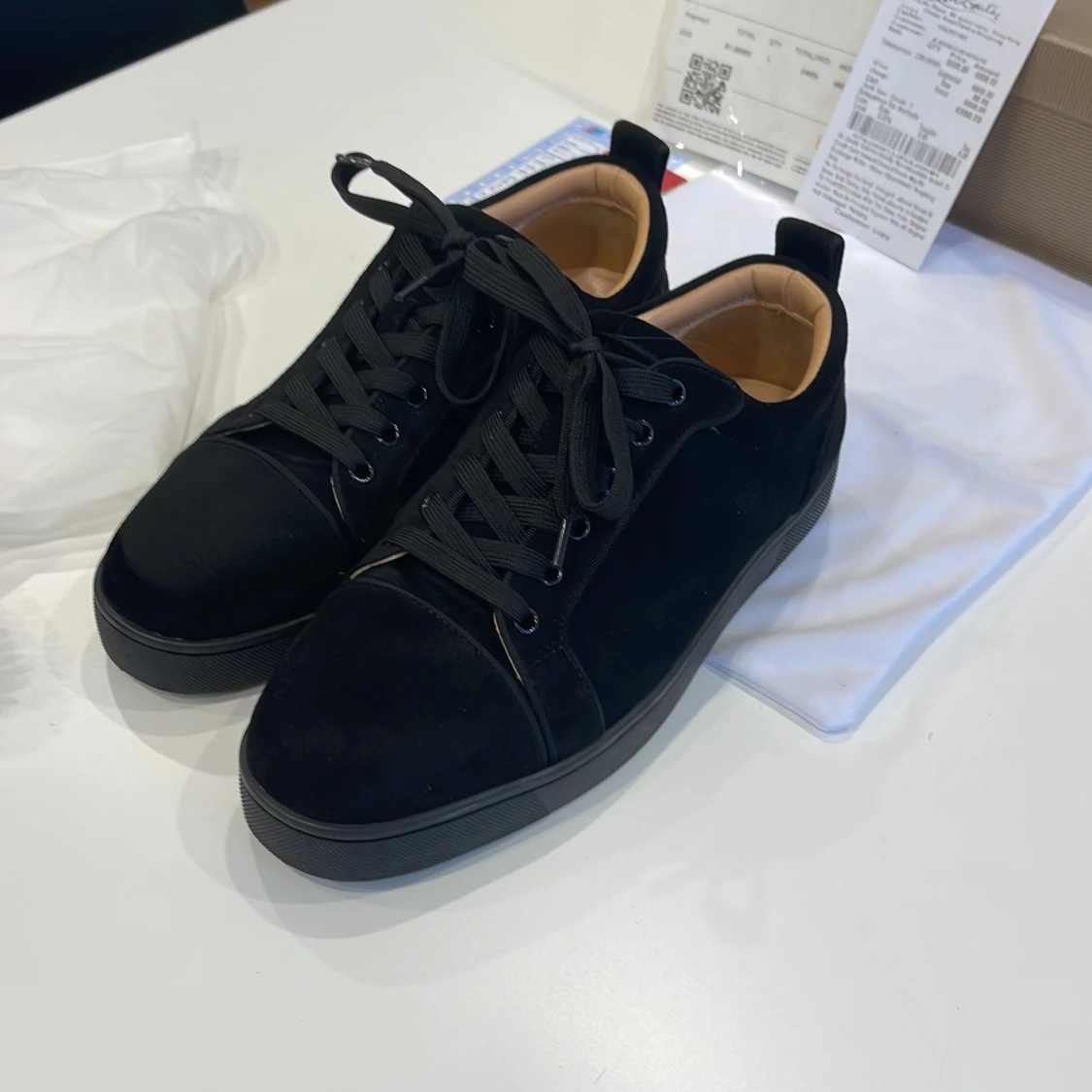 Svarta sneakers från Christian Louboutin - 1