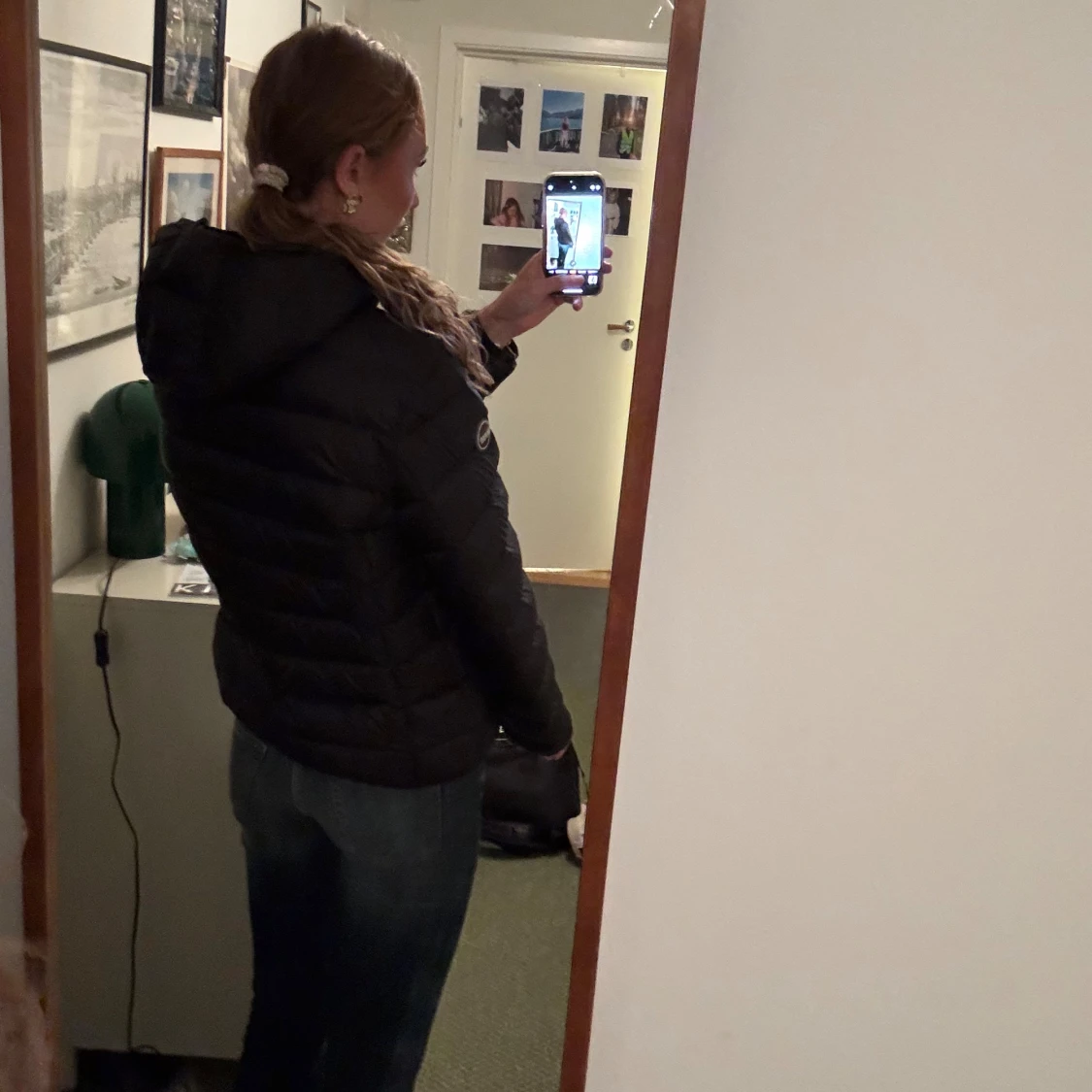 Svart pufferjacka från Colmar - 2