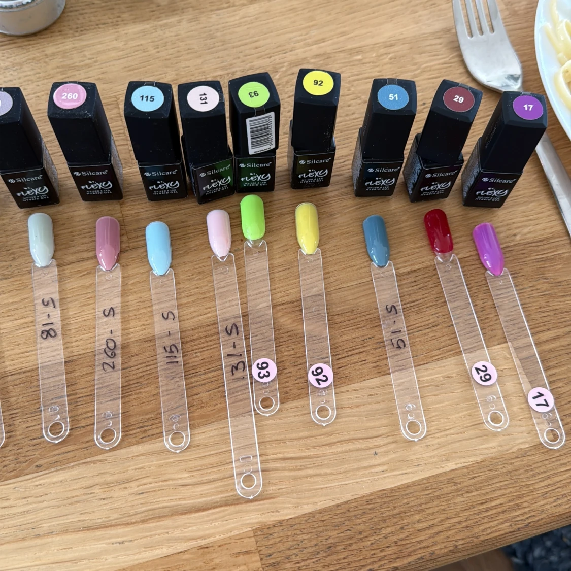 Färgglada nagellack från Silcare - 2