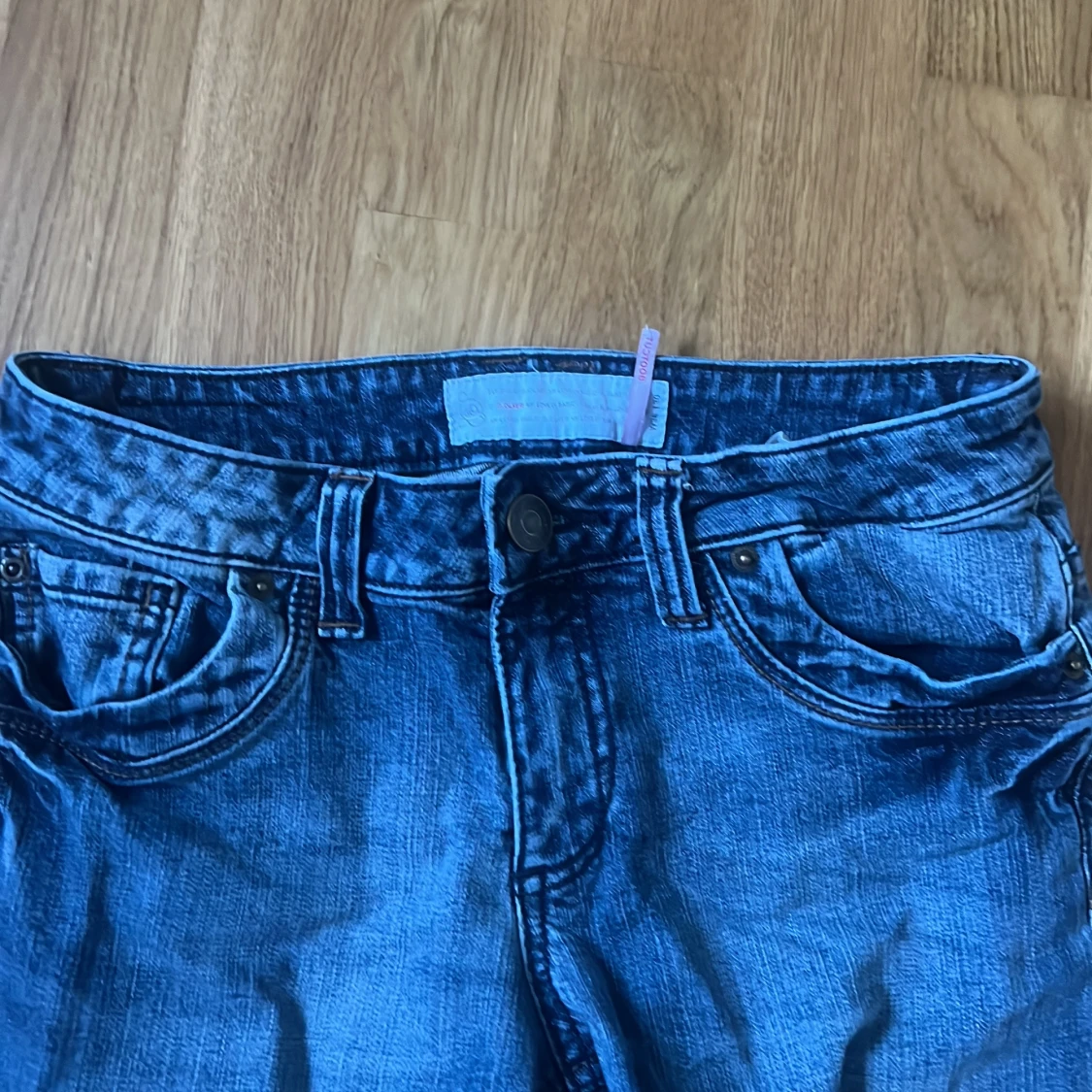 Blå bootcut jeans från S.Oliver - 1