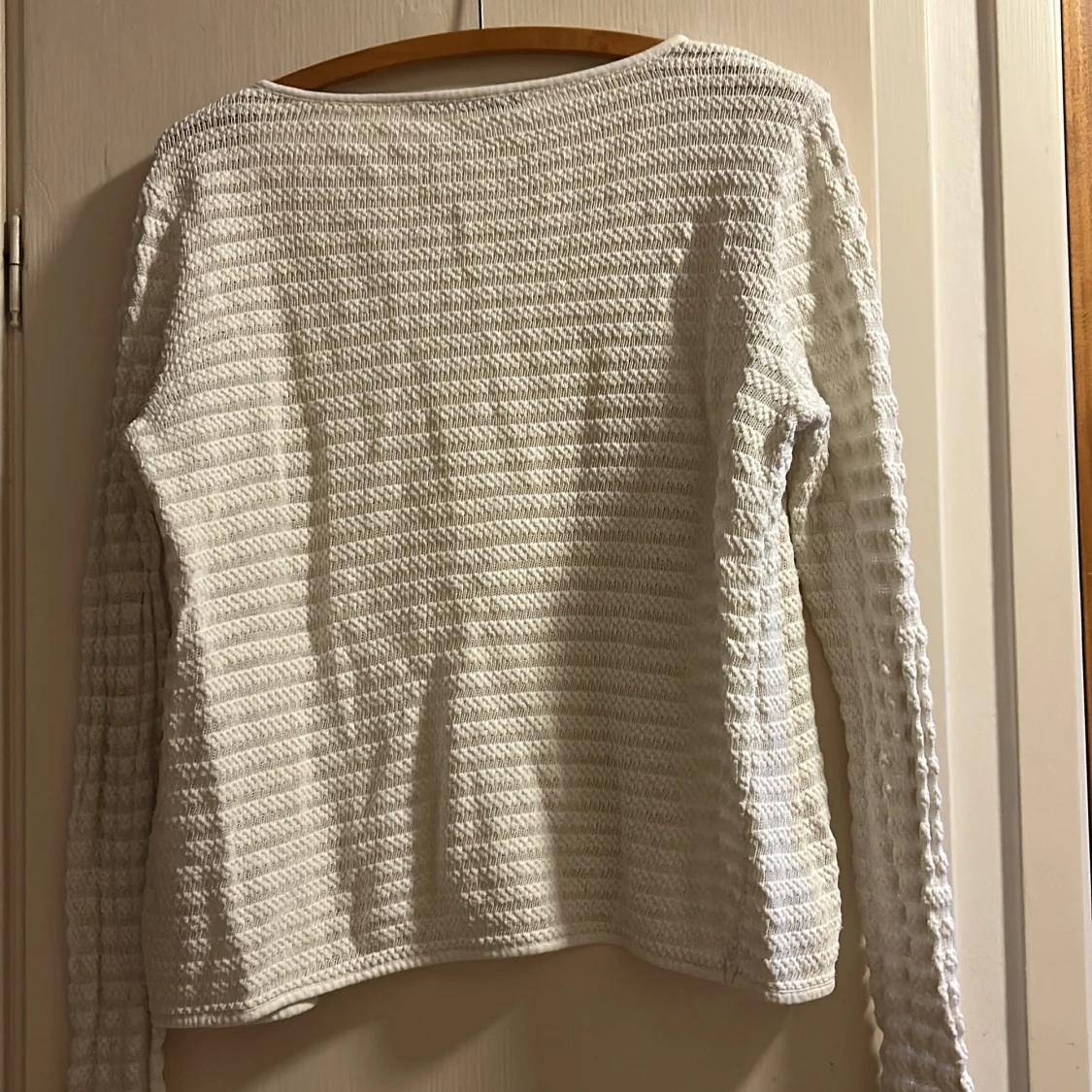 Vit stickad kofta från ONLY LIFE - 1
