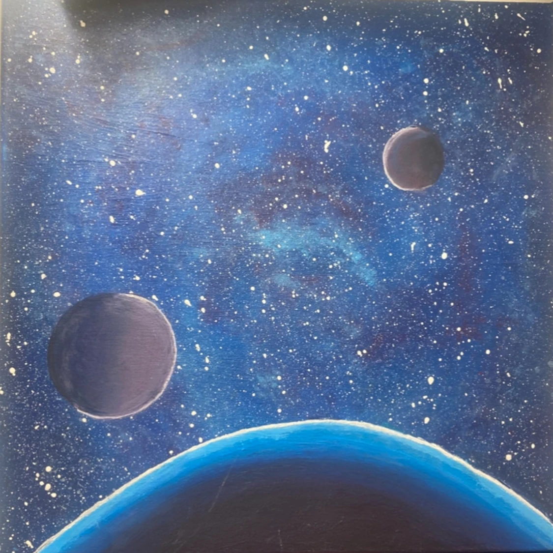 (rymdmotiv konst) - 1