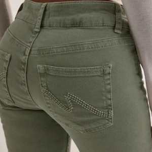 Low Waist Bootcut Stitch jeans  - Nya oanvända jeans från Nelly.com med etikett kvar. Ordpris 699kr i storlek 35. Grön färg. Fått i present men passar inte mig. Innerbenslängd ca 84cm 