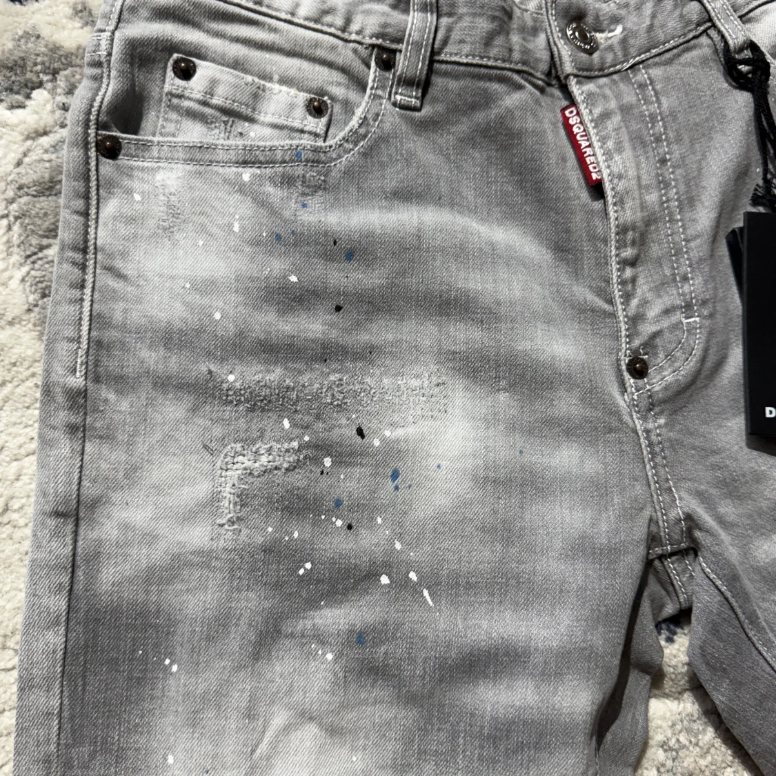 Grå skinny jeans från Dsquared2 - 1