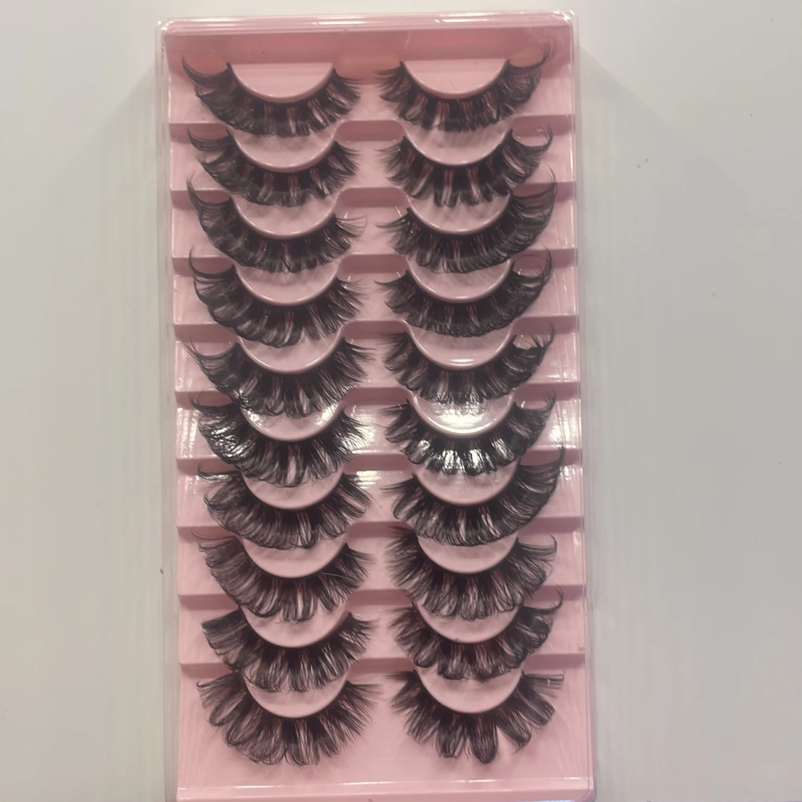 10-pack lösögonfransar volym