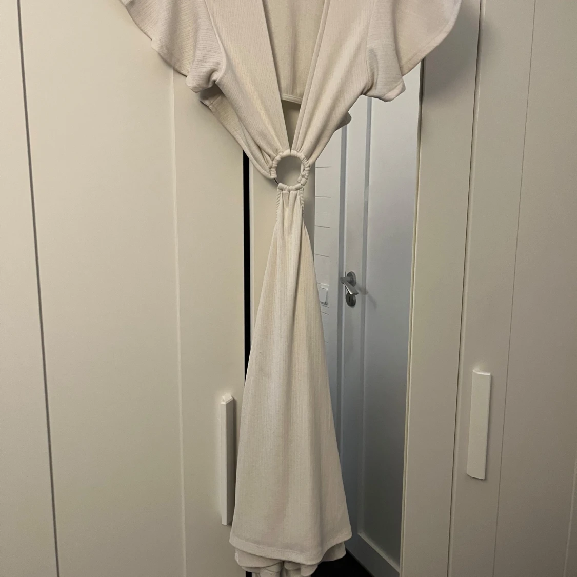 Vit långklänning från H&M Divided XS