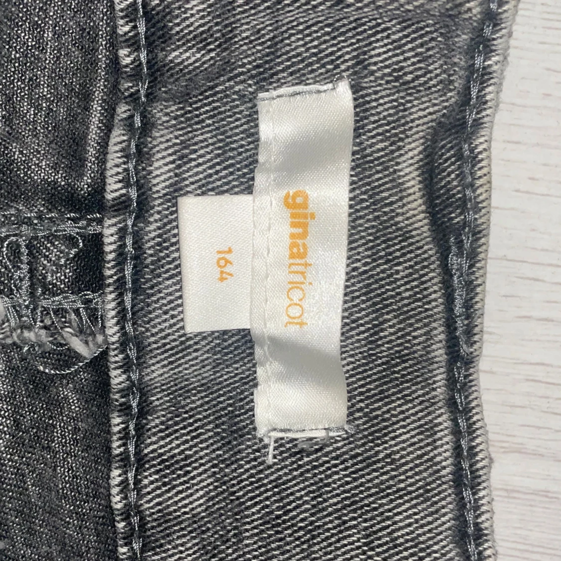 Grå bootcut jeans - 2