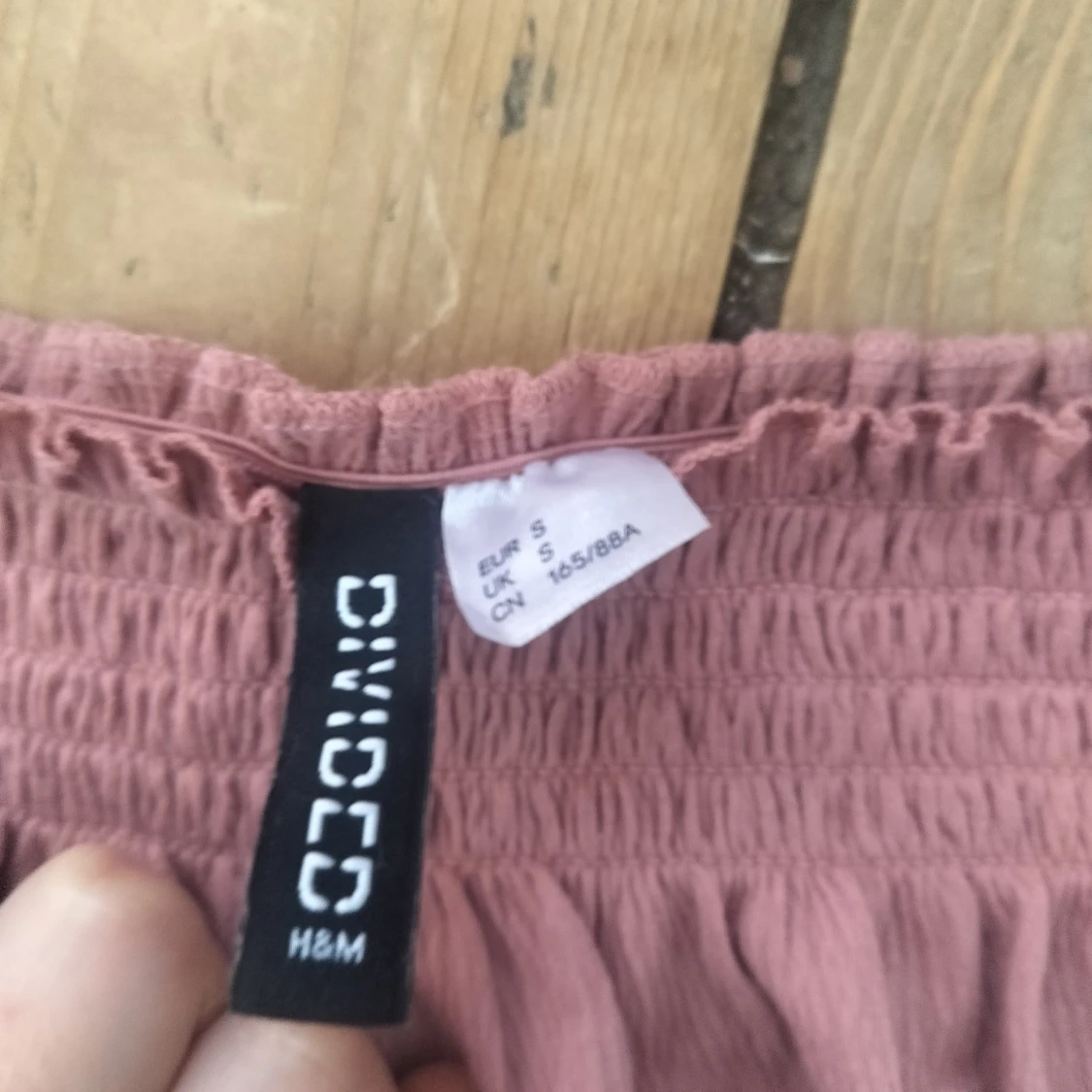 Rosa offshoulder topp från H&M Divided - 3