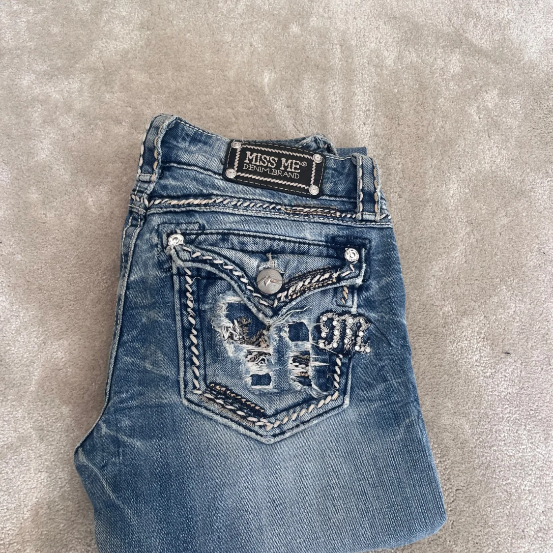 Blå jeans från Miss Me - 3
