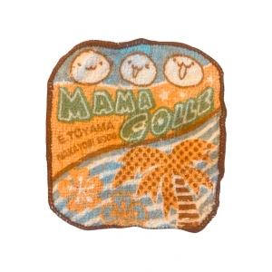 Mama Colle Färgglad mini handduk Nakayoshi - Furoku från Japanska manga tidningen Nakayoshi med motiv från Ema Toyama’s manga Mama Colle. Färgerna är klarare i verkligheten.