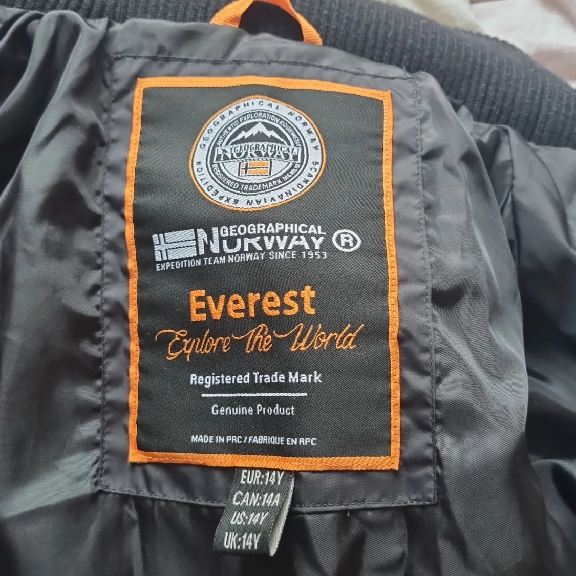 Svart quiltad jacka Geographical Norway - 2