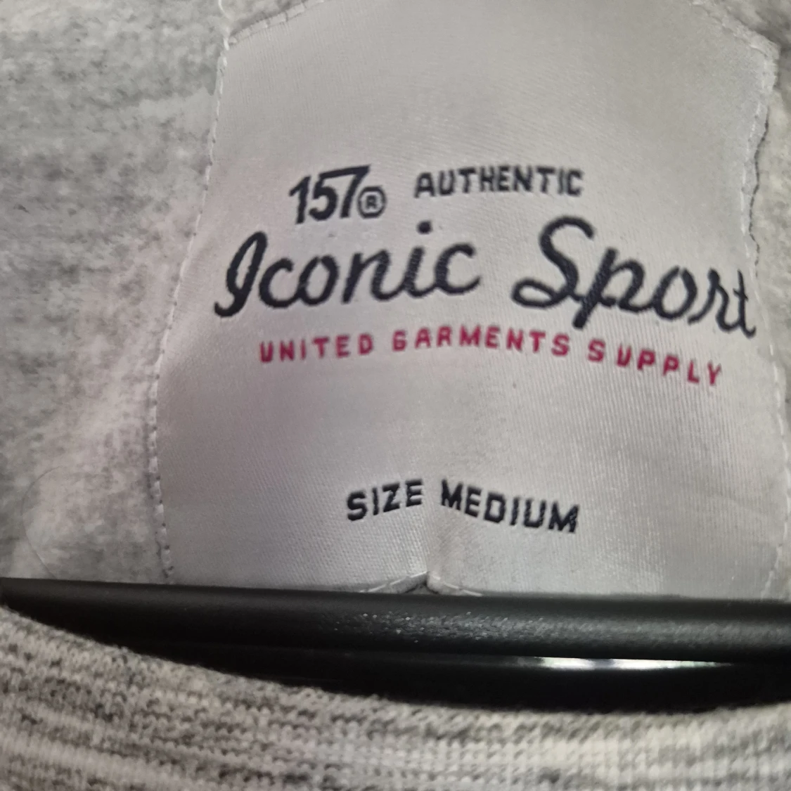 Gråmelerad tröja Iconic Sport M - 2