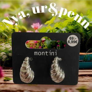 Silver örhängen  - Säljer ett par helt nya örhängen från ur&penn, köptes för 69kr, säljer dem för 30kr + frakt!