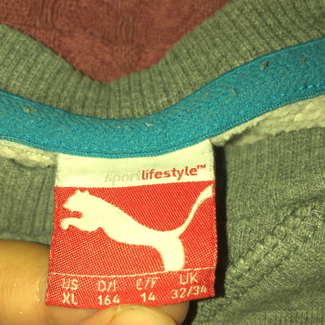 Grå sweatshirt från Puma XL - 2
