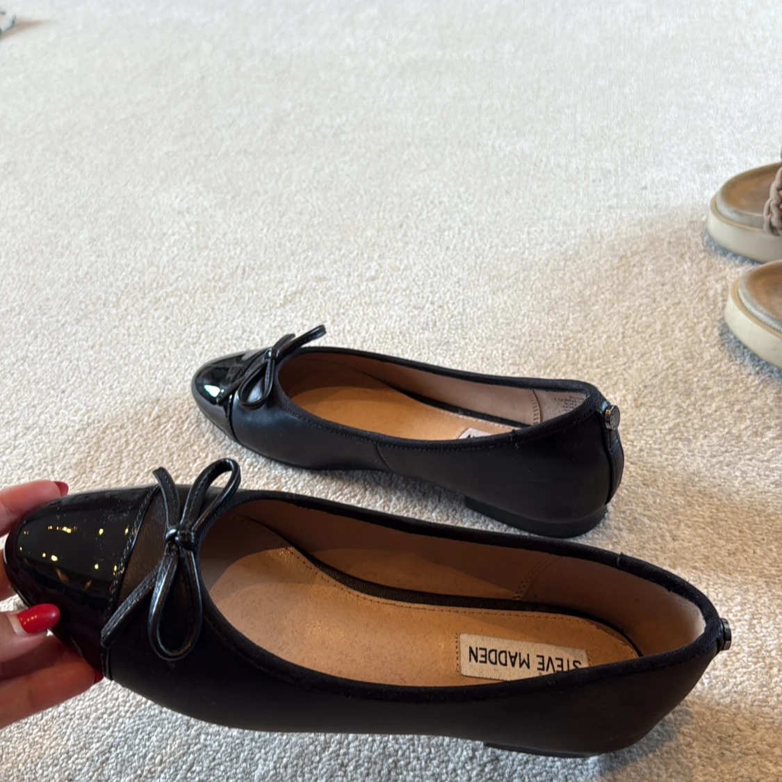 Svarta ballerinaskor från Steve Madden - 2