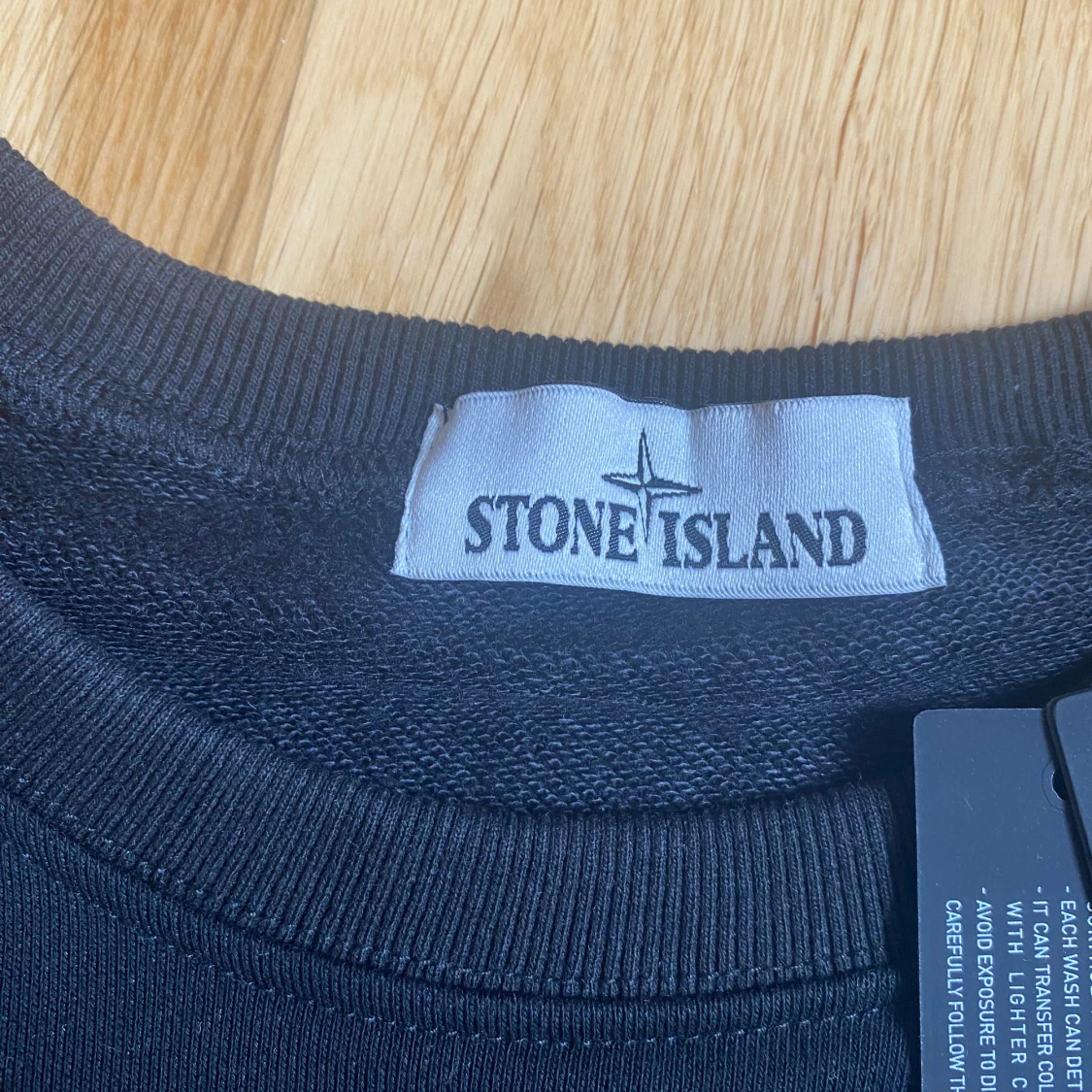 Svart Stone Island sweatshirt - 2