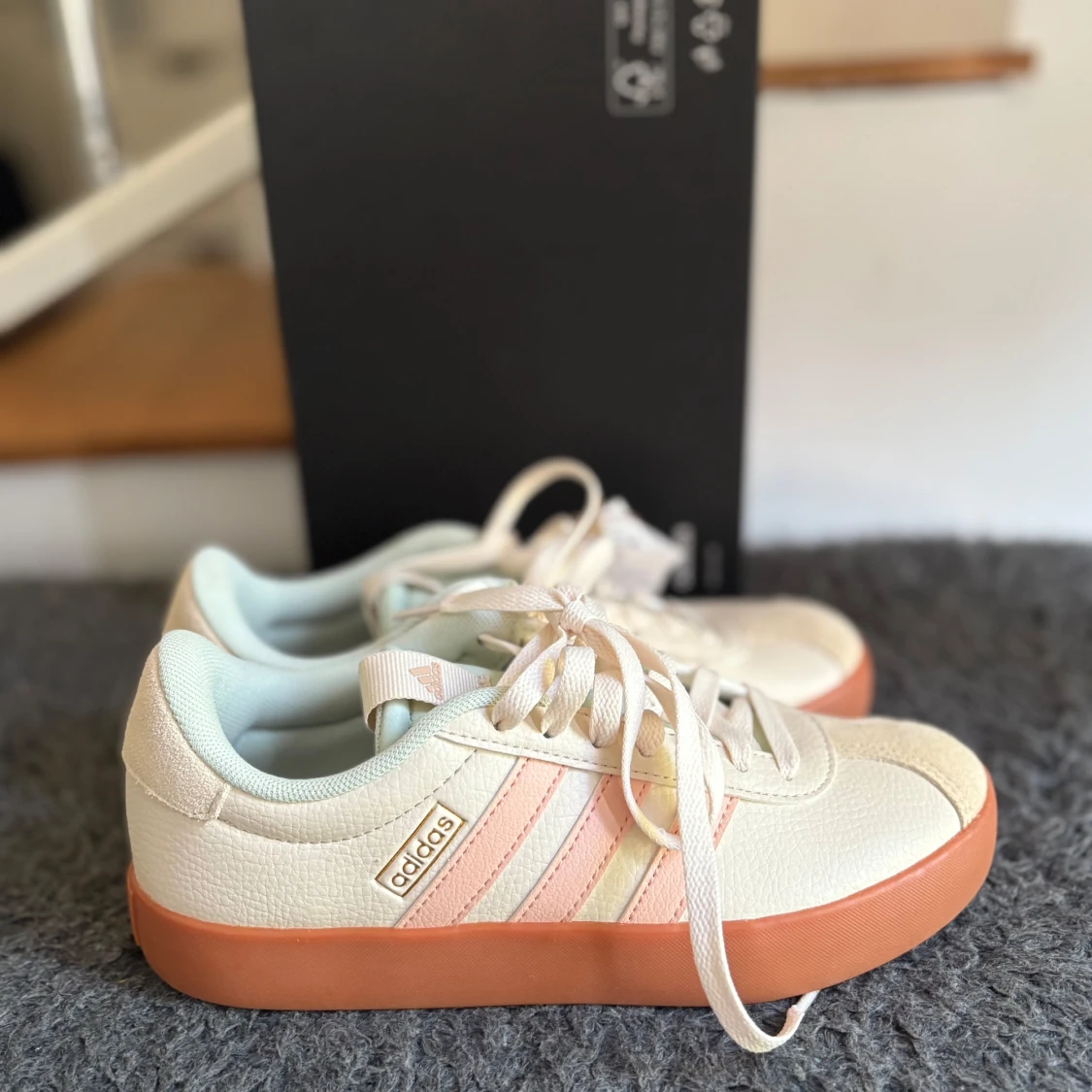 Adidas VL Court 3.0 sneakers ljusrosa - 2