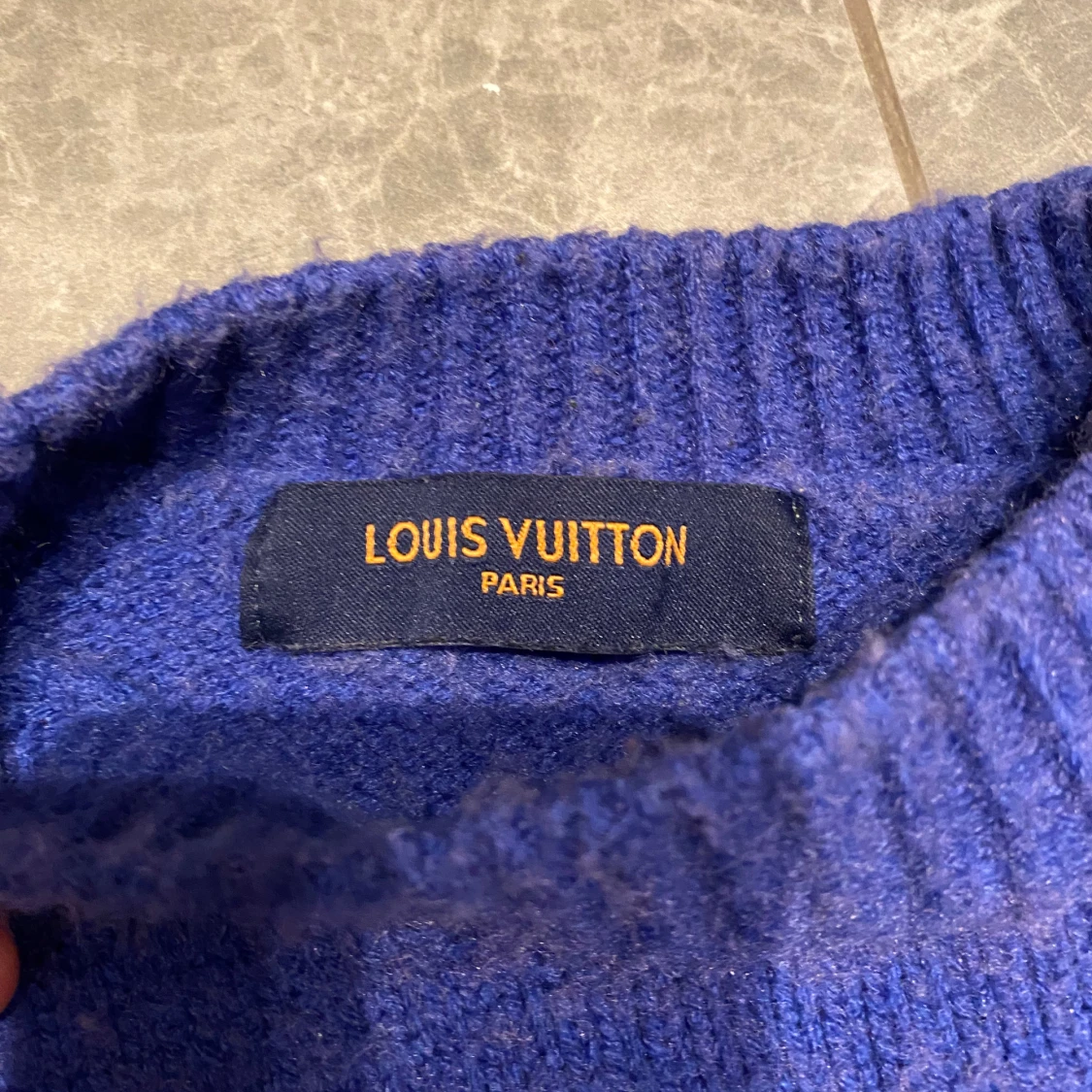 Blå Louis Vuitton tjocktröja - 2