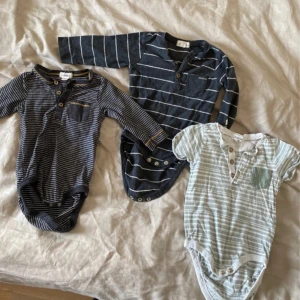 Bodys från Newbie, barn, storlek 68 - Tre super fina bodys från Newbie i storlek 68.