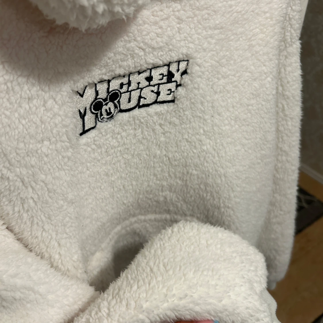 Vit teddy hoodie  - 1