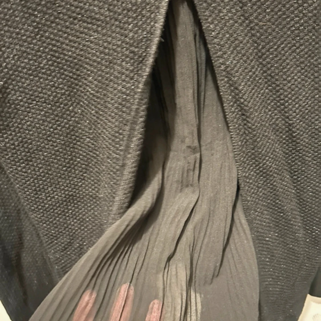 Svart stickad tröja Sfera Collection - 2