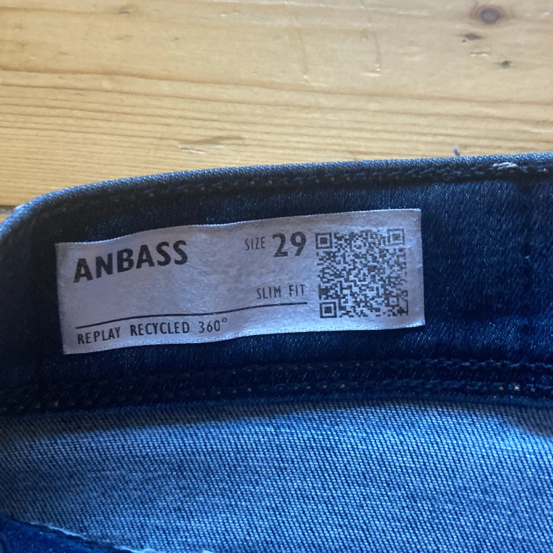 Replay Anbass slim jeans blå stl 29 - 3