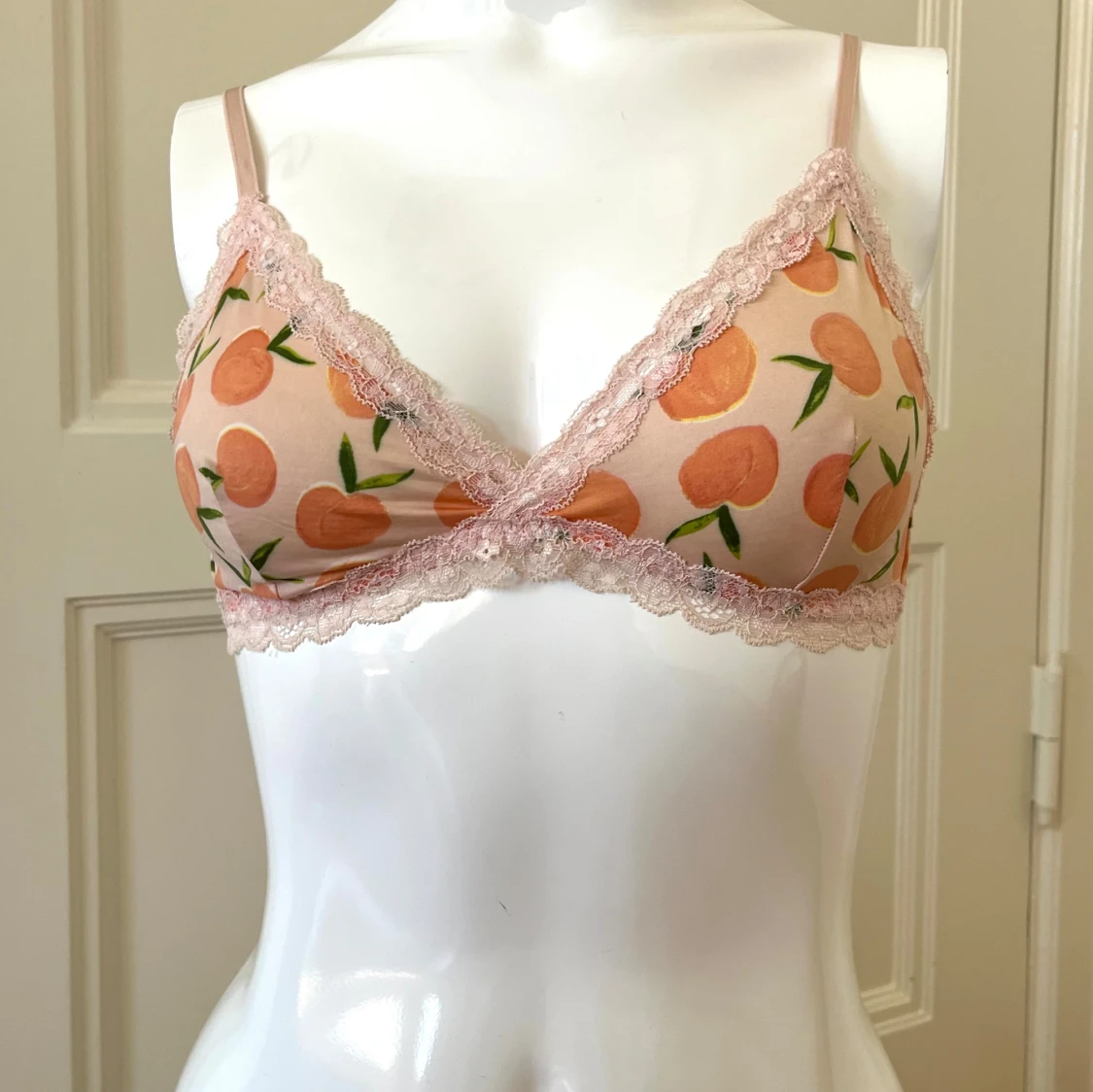 Monki mjuk bh med persikor  - 1