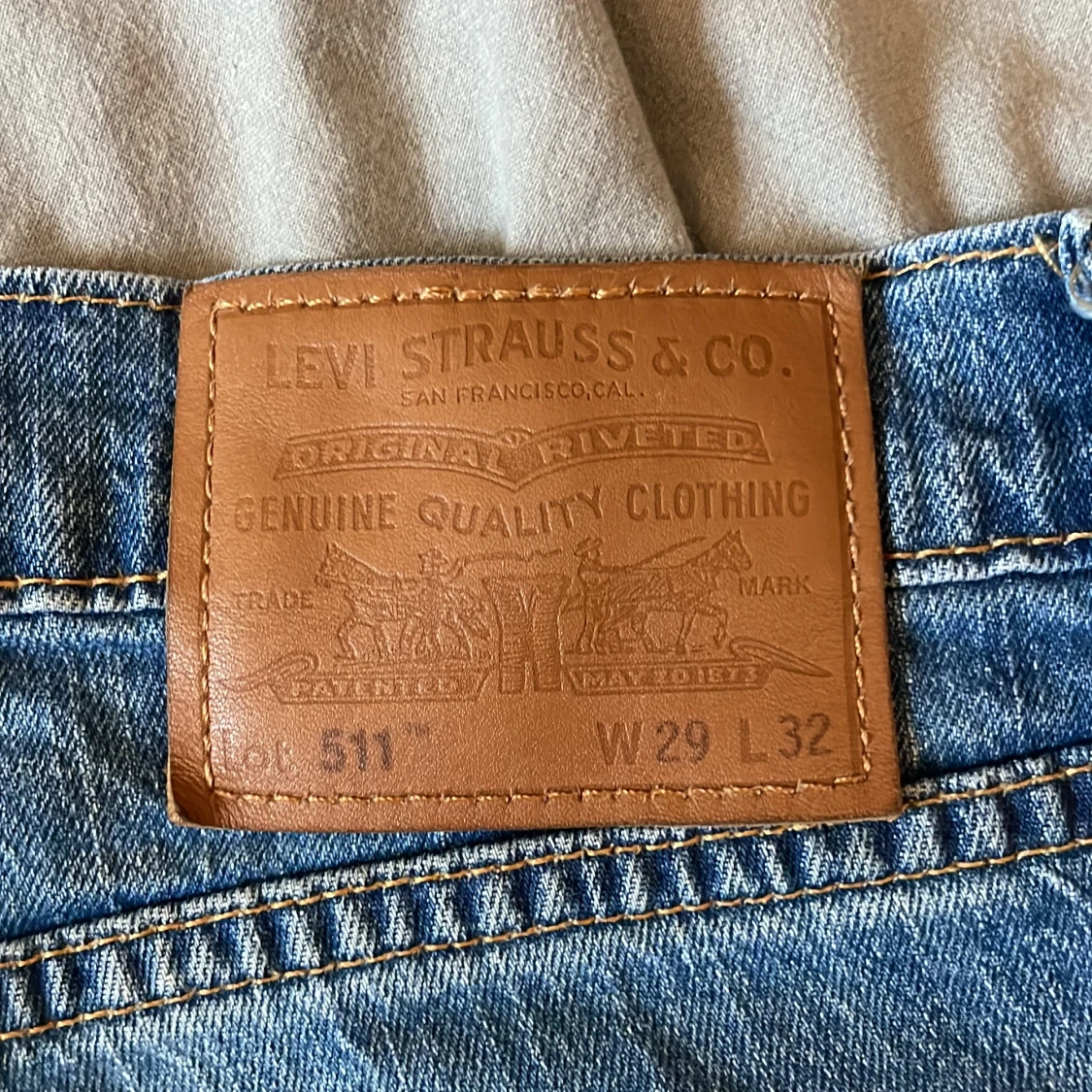 Levi's 511 blå jeans W29 L32 - 2
