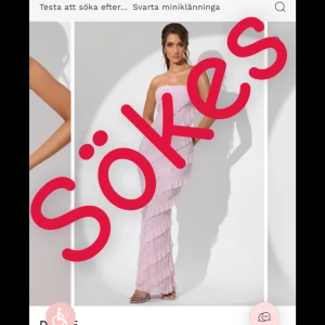 Rosa oh polly klänning  - Söker denna oh polly klänning i storlek 10, 38. Är villig att betala runt 1000kr, den behöver inte vara helt ny men i bra skick. Hör av er om ni säljer eller om ni känner någon som säljer 