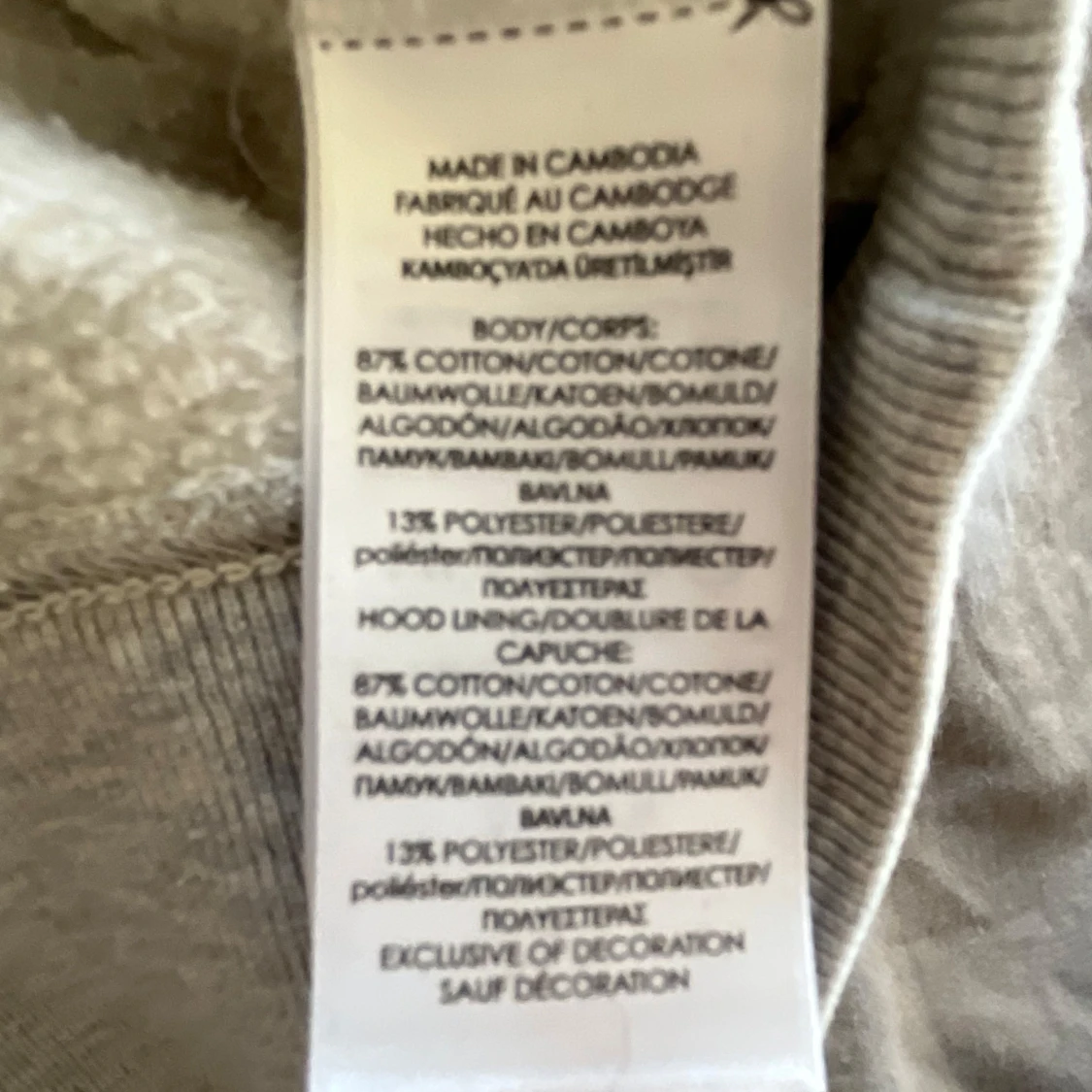 Ralph Lauren Hoodie grå - 4