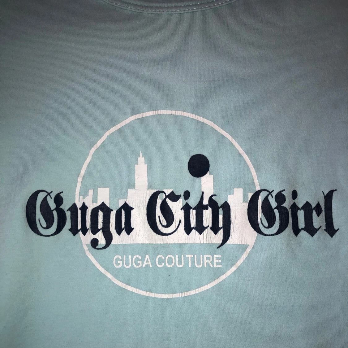 Ljusblå t-shirt från Guga Couture - 4