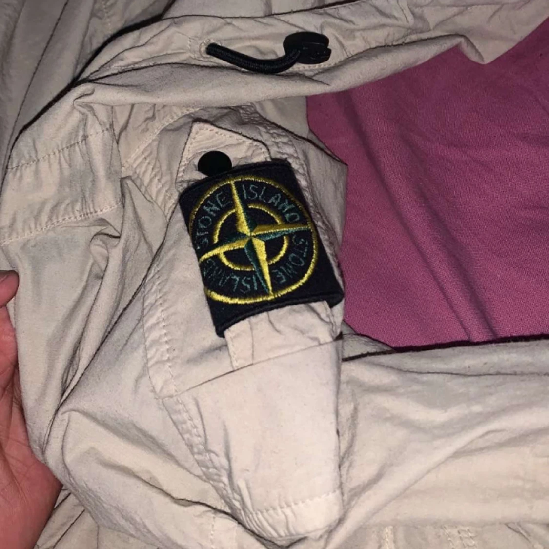 Beige jacka från Stone Island - 4