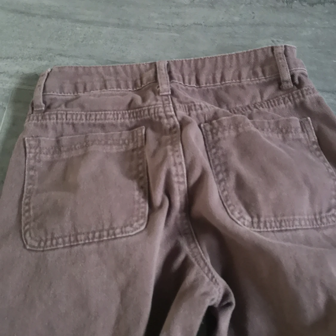 Bruna cargobyxor från Shein - 4