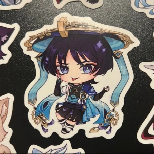 Genshin impact Wanderer sticker - Sticker of Wanderer from Genshin impact! Perfect for your decorations or collection :)