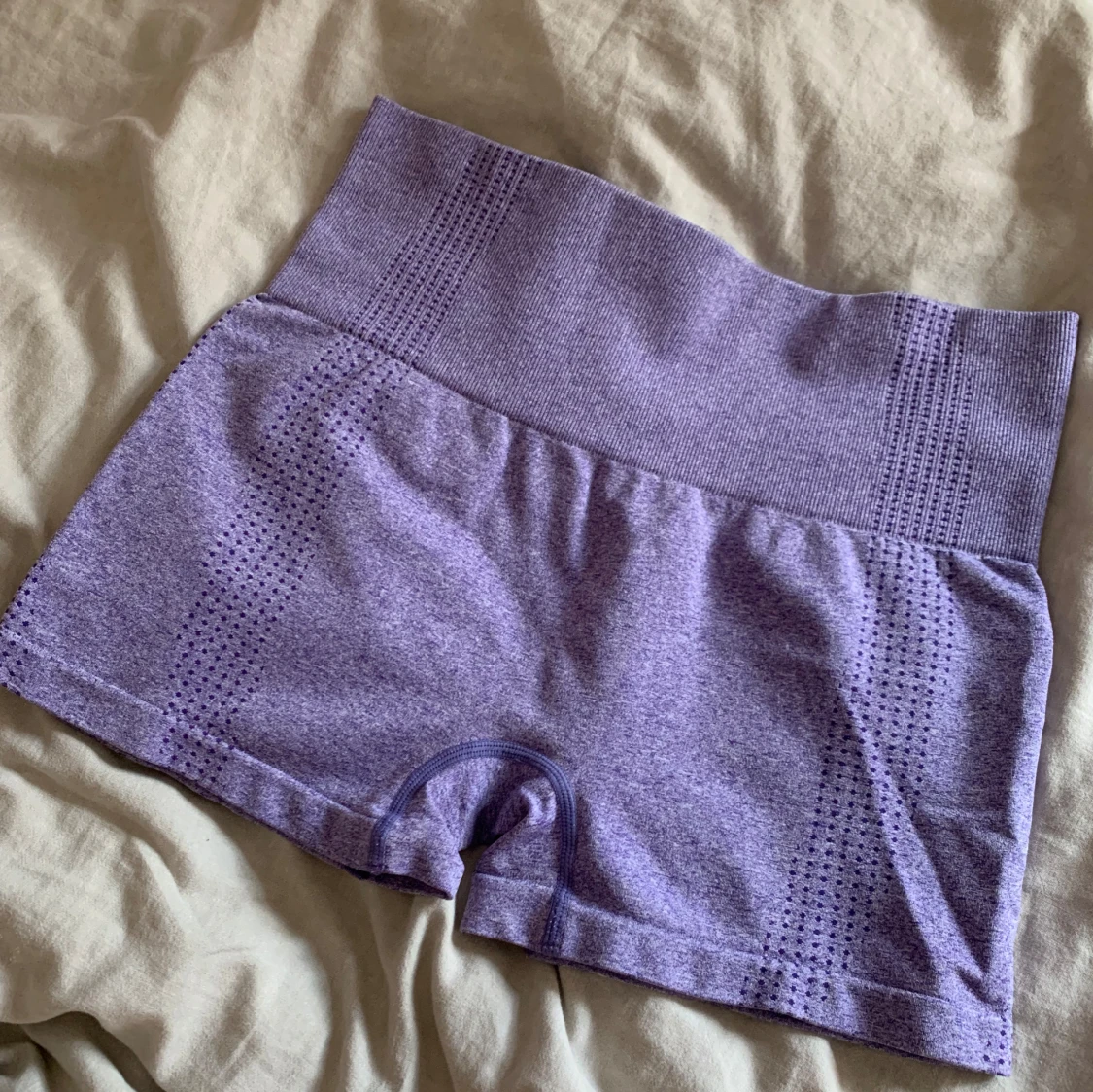 Lila tränings shorts - 2