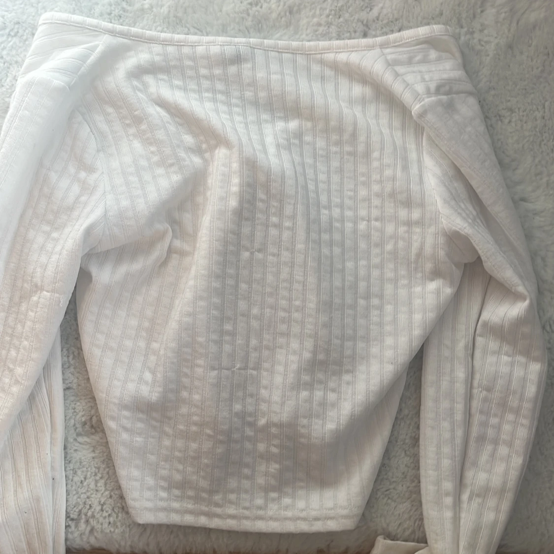 Vit snygg kofta - 1