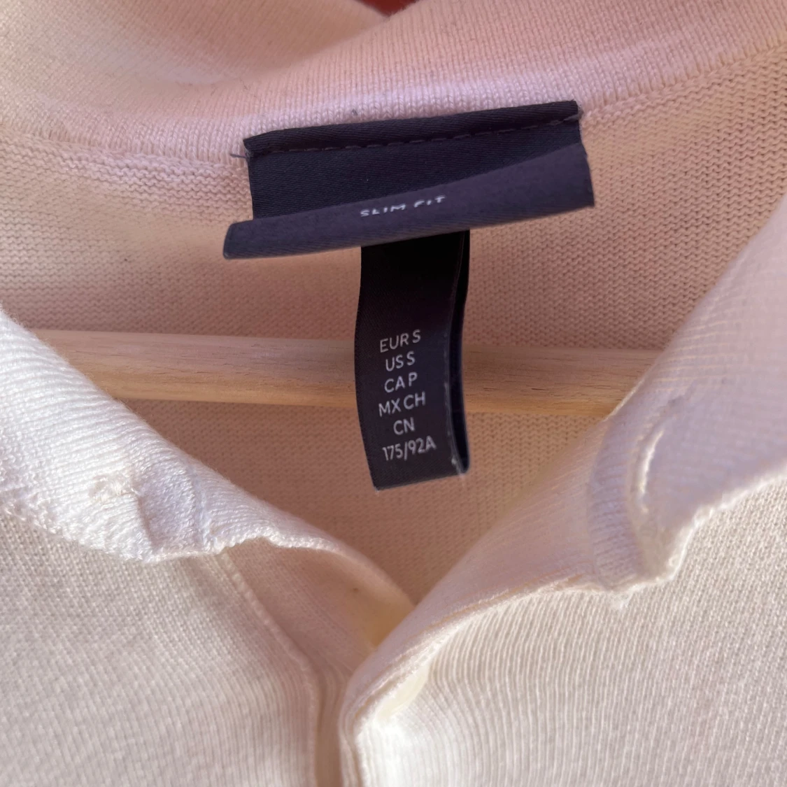 Beige pikétröja - 2